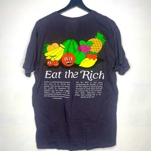 RELLO EAT THE RICH STREET WEAR TSHIRT